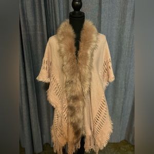 Pale pink one size fits all sweater